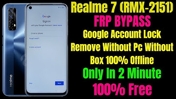 realme 7 rmx 2151 frp bypass करने का सबसे आसान तरीका मात्र दो मिनट में without pc100% working#viral