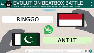 Ringgo Vs Antilt Quarter Finals Evolution Beatbox Battle S11