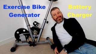 Exercise Bike Generator Battery Charger