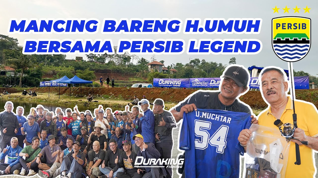 VIRAL‼️MANCING BARENG H. UMUH & LEGENG PERSIB - 1/2 TON IKAN DITANAM