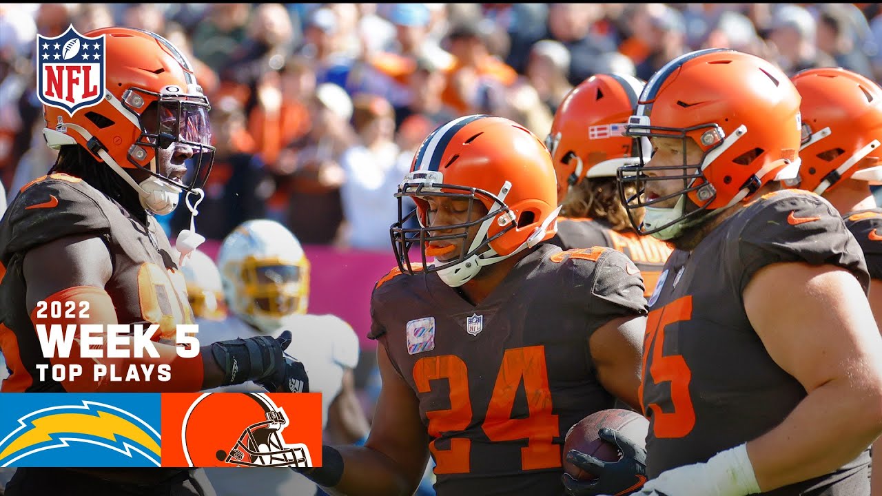 Cleveland Browns Top Plays vs. Los Angeles Chargers 2022 Regular