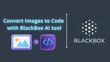 Convert Images to Code with BlackBox AI tool