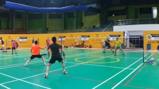 20170119-2@Std.MPSJ: 羽家少林 vs MBC (27-25, 21-14)