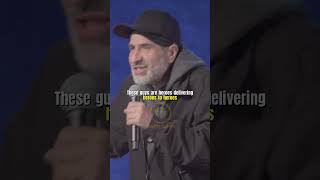 Dave Attell | Got Hit By A Bicycle #shorts