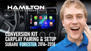 2016-2018 Subaru Forester Conversion Kit | CarPlay Pairing & Setup