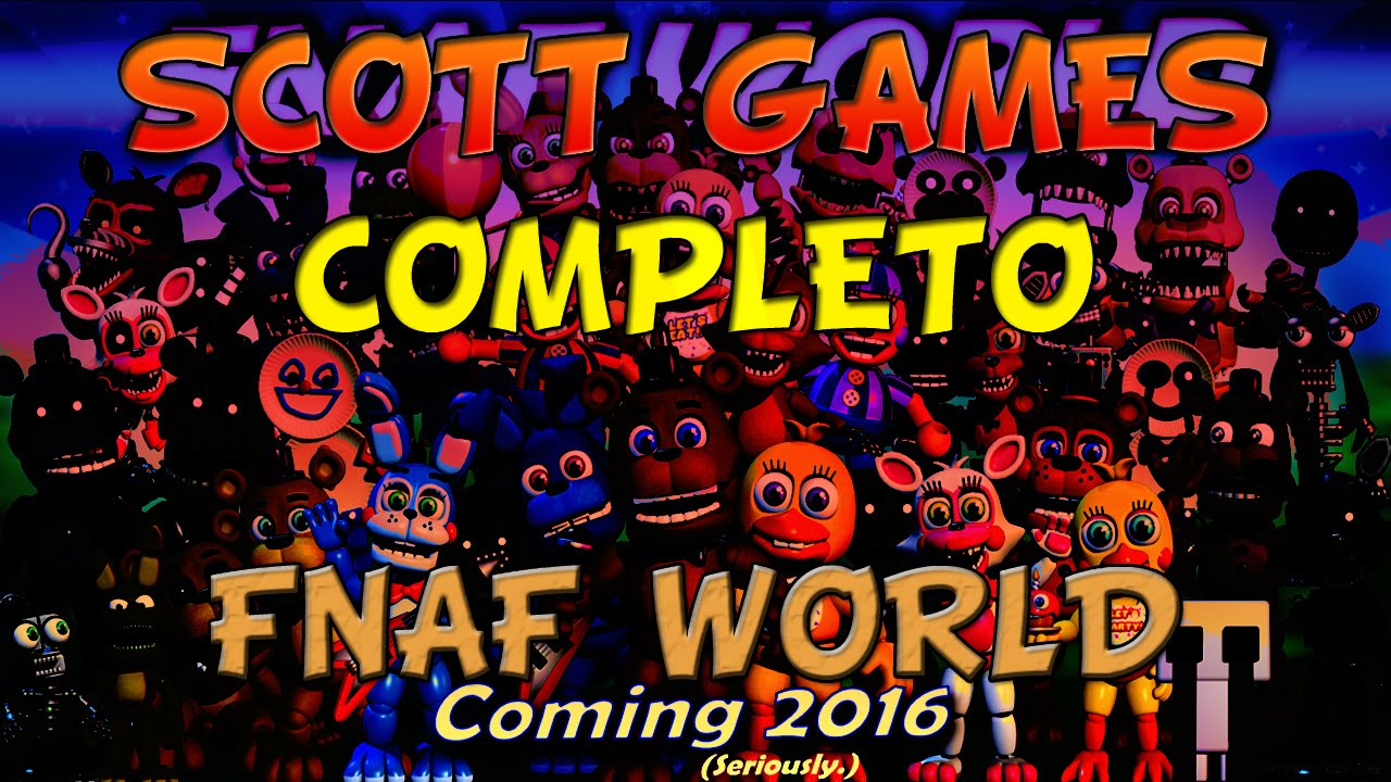 Fnaf World Teaser Website