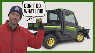 $35,000 MISTAKE? JOHN DEERE GATOR 865R REVIEW. THE GOOD, BAD, UGLY!