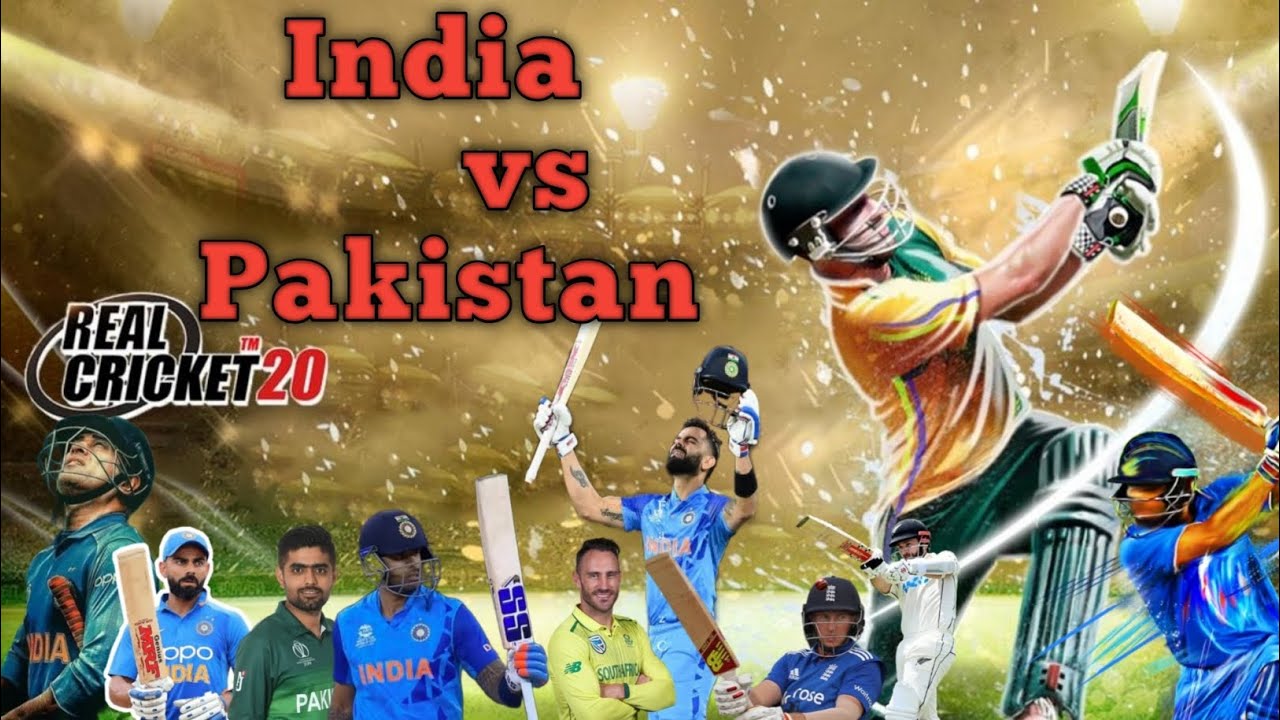 India vs Pakistan | Biggest rivalry | Real Cricket 20 - YouTube