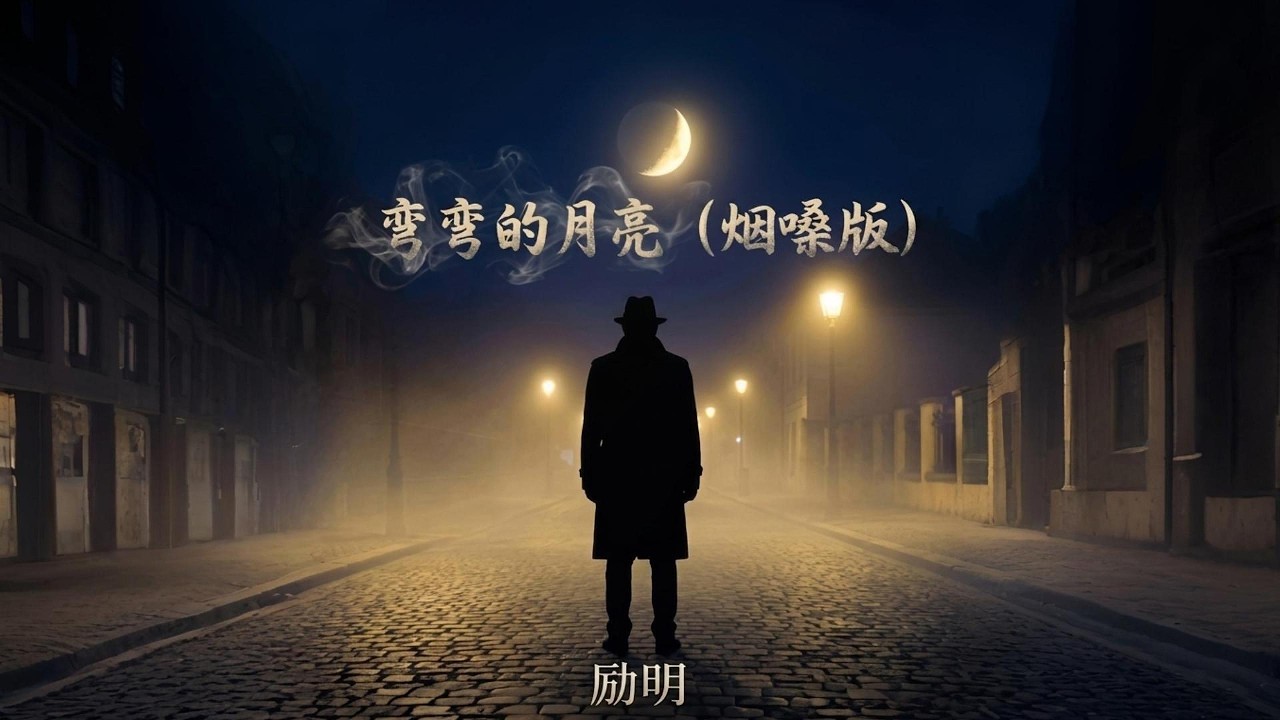 弯弯的月亮 (烟嗓版) - 励明 - YouTube