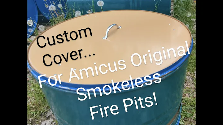 New product!  Finally a lid that's a perfect match for the Amicus Original Smokeless Fire Pits.