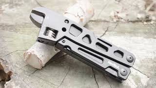 Nextool Wide Jaw Opening Adjustable Wrench Mulool For Mechanical Maintenance, Camping And Diy