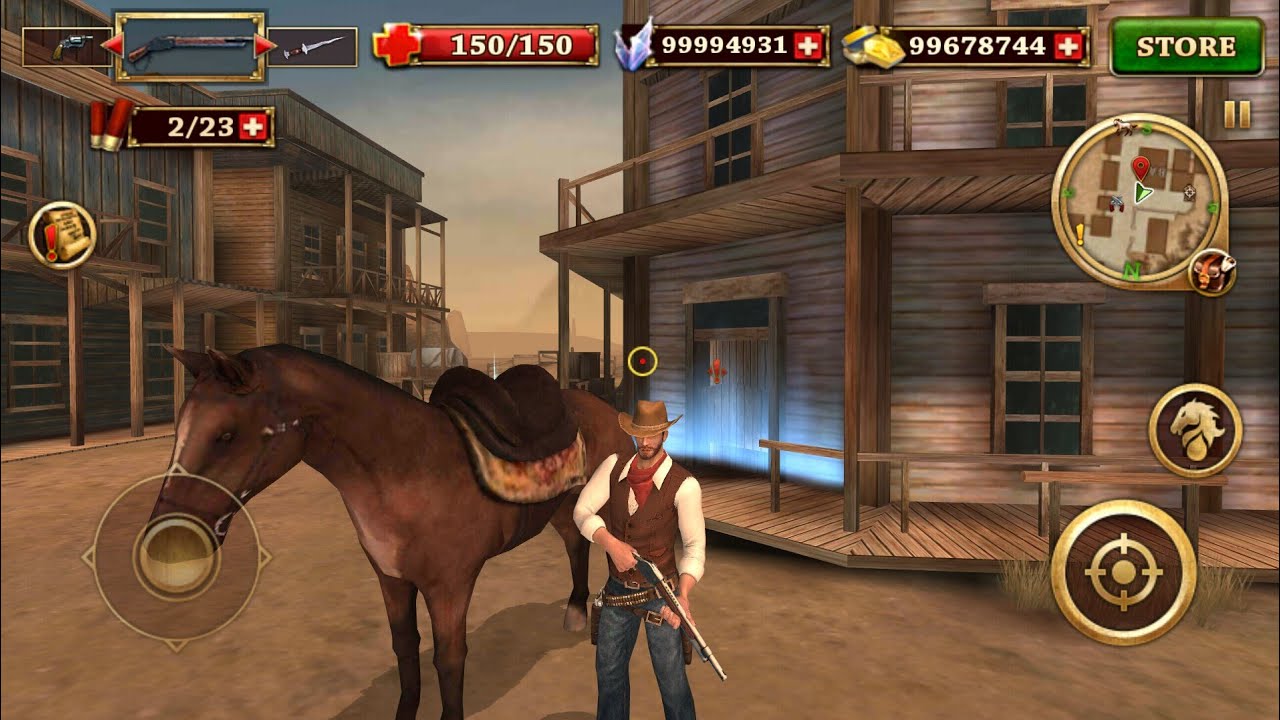 West Gunfighter MOD (unlimited diamond, unlimited gold)