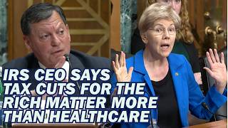 On Tax Day, Warren Blasts Trump IRS CEO for Choosing Giant Corporations Over Taxpayers and Families Wealth