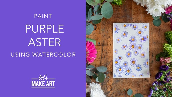 Talking Pansies Watercolor Project Kit– Let's Make Art