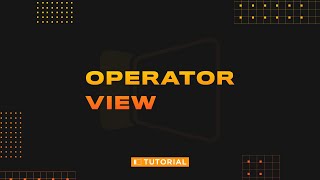 Learn how to create an operator view in ProPresenter 7