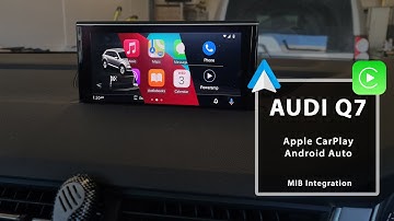 2015 AUDI Q7 4M - CarPlay & Android Auto Installed