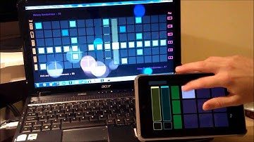 Generative Music Using TouchOSC, Processing and Pure Data