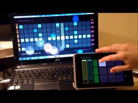 Generative Music Using TouchOSC, Processing and Pure Data
