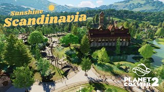 Planet Coaster 2: Sunshine Scandinavia (part 5, huge new area) screenshot 4