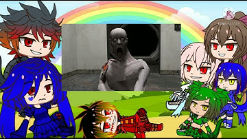 Jurassic world react to Doom Slayer vs scp 096 (part 2). FHD #gachaclub #jurassicworld #doom #scp