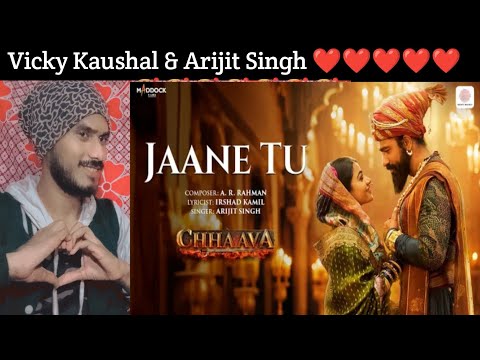 Jaane Tu song reaction | Chhaava | Vicky Kaushal, Rashmika Mandanna | Arijit Singh, A.R. Rahman