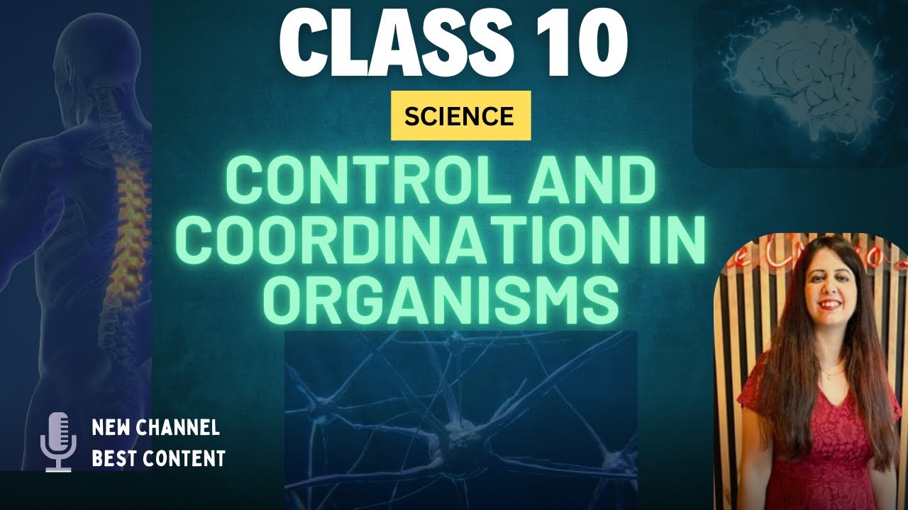 class 10 Science Control and coordination in organisms| # ...