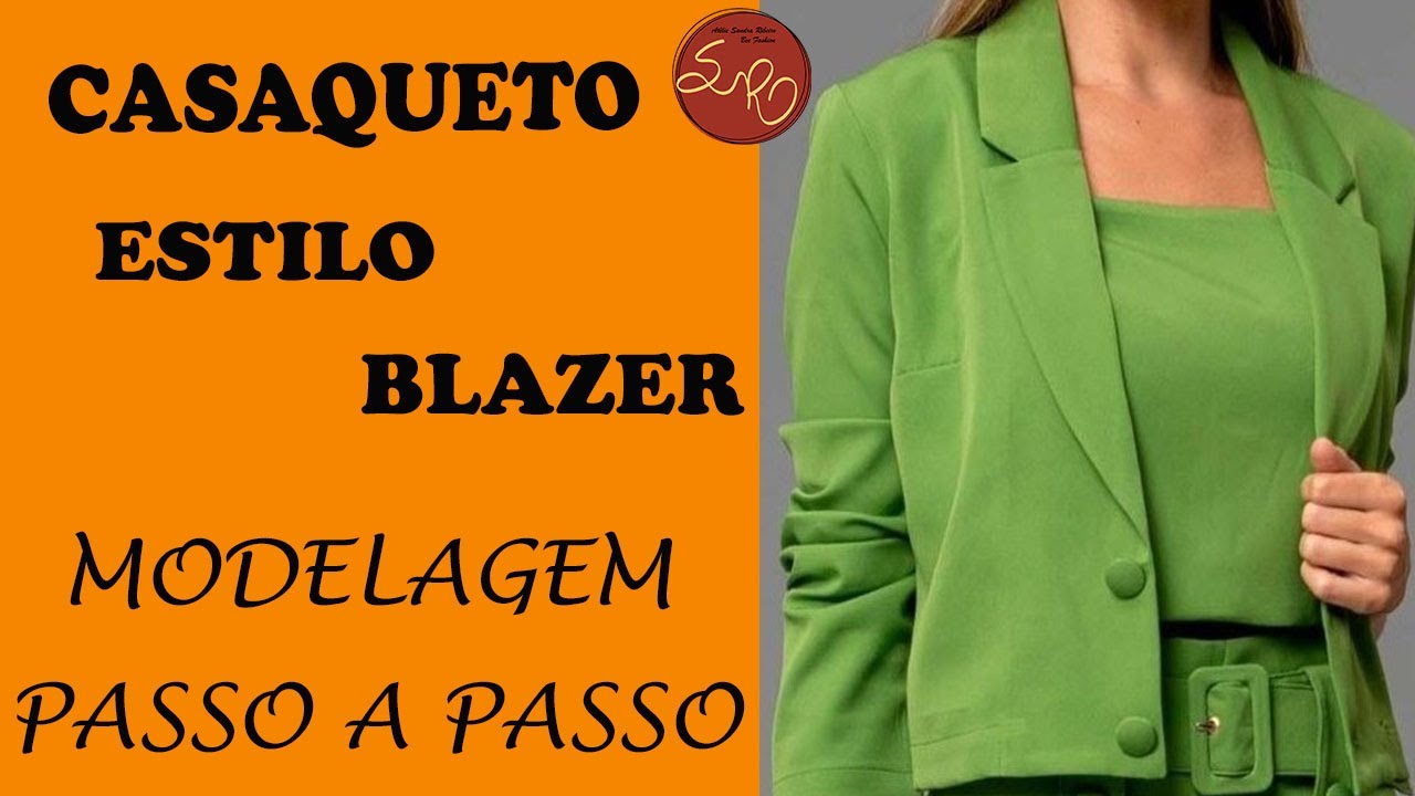 Modelagem  Casaqueto Estilo Blazer