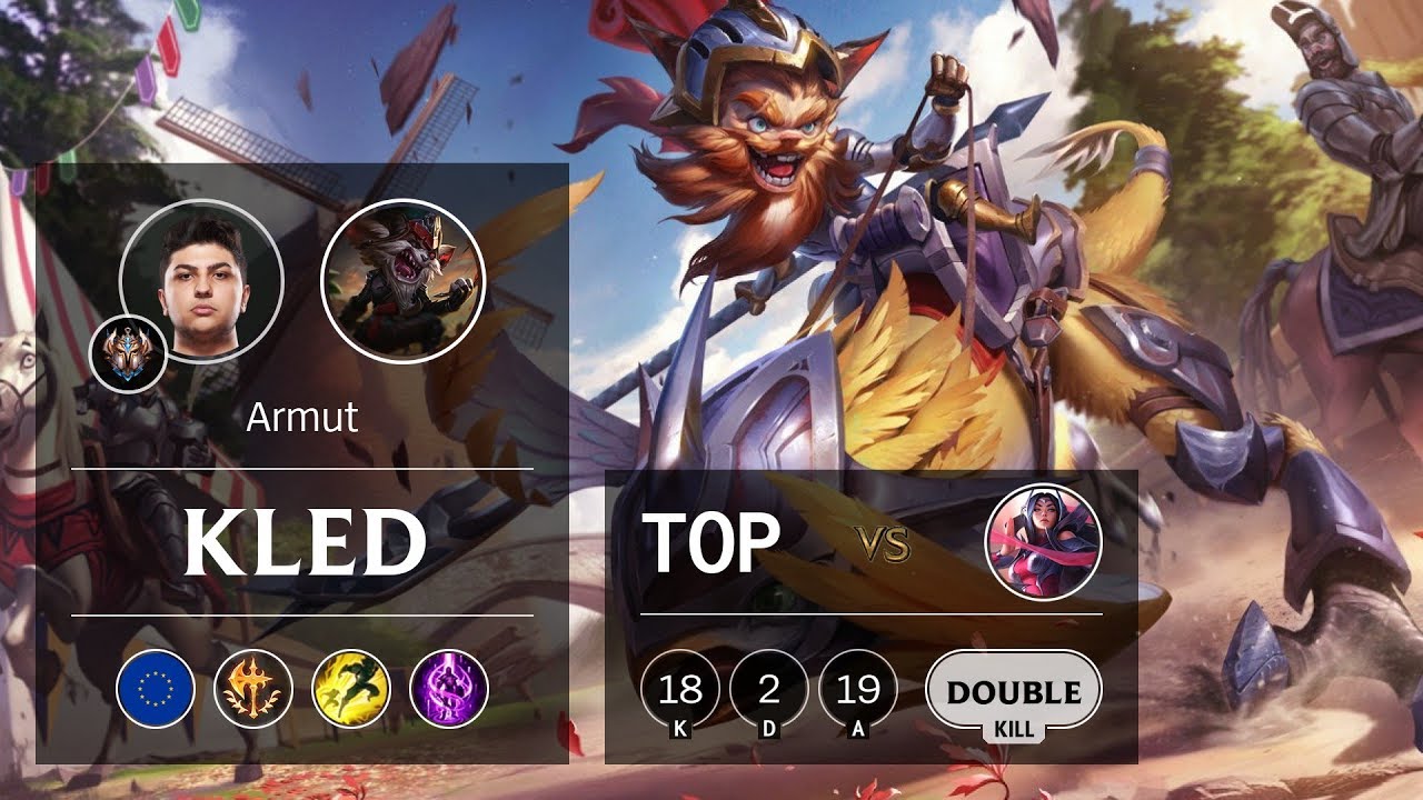 Kled Top vs Irelia - EUW Challenger Patch 9.20