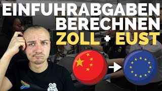 Wie kann man Zoll berechnen?