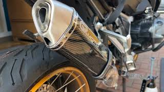 Grmoto Carbon Exhaust Sound Comparison - Bmw R1250 Gs