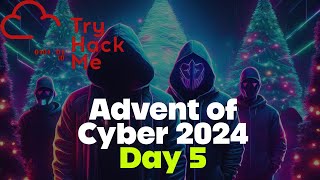 XML External Entity Injection | TryHackMe Advent of Cyber Day 5 Walkthrough