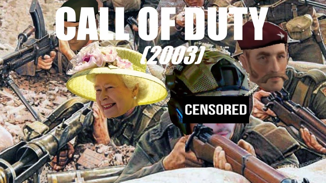 PURE BRITISH RAGE | Call of Duty (2003) - YouTube