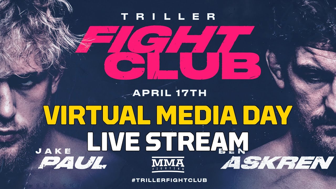 Jake Paul vs Ben Askren Media Day LIVE Stream - MMAFighting