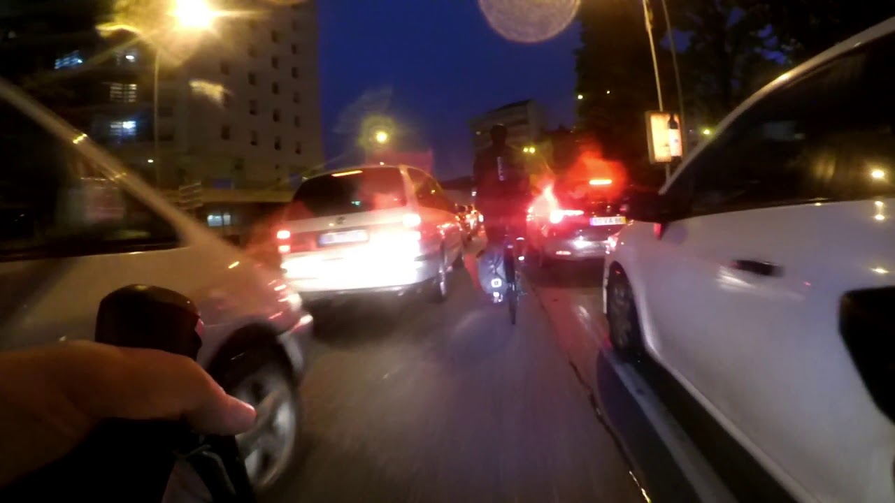 Lisbon Commute Traffic Jam