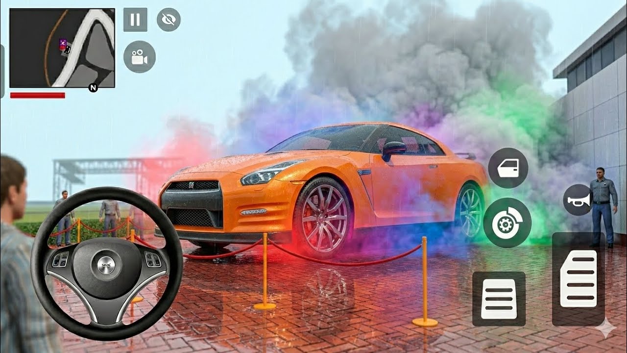 Indian car game gt 7 ||. Most full speed car racing|पुलिस कैसे पकड़ रही थी 😱