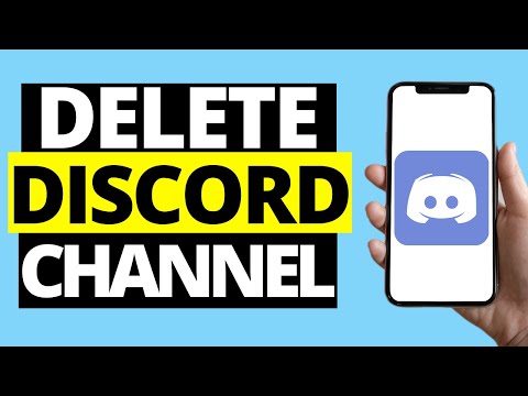Discord Mobile에서 채널을 삭제하는 방법