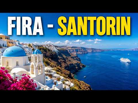 FIRA À SANTORIN 🇬🇷 La capitale de l’île