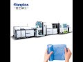 HP-RD Automatic Interleaved overlap draw tape bag on roll garbage bag making machine
