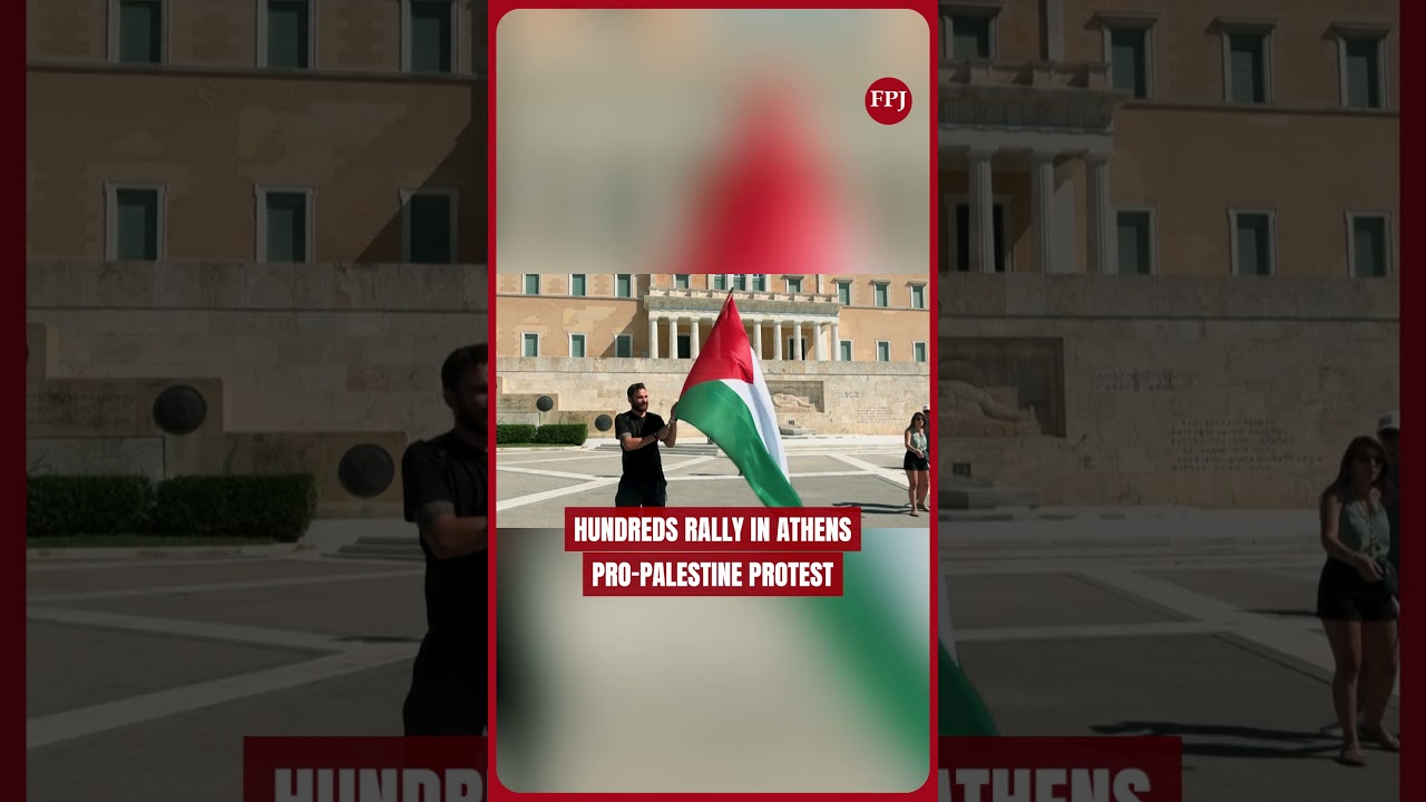 Mass Pro-Palestinian Rally in Athens Against Israel’s Gaza Offensive