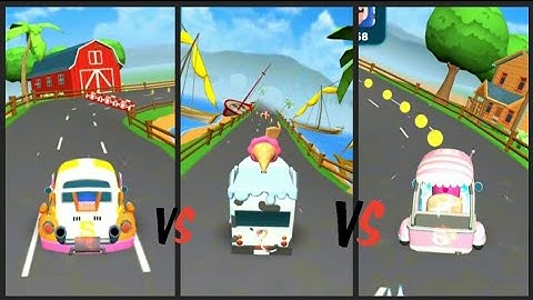 oddbods | oddbods Turbo Run slick vs pogo vs newt | car challenge