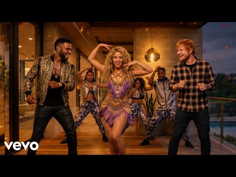 Jason Derulo Ft Shakira & Ed Sheeran - Fire On The Floor (Official Music Video)