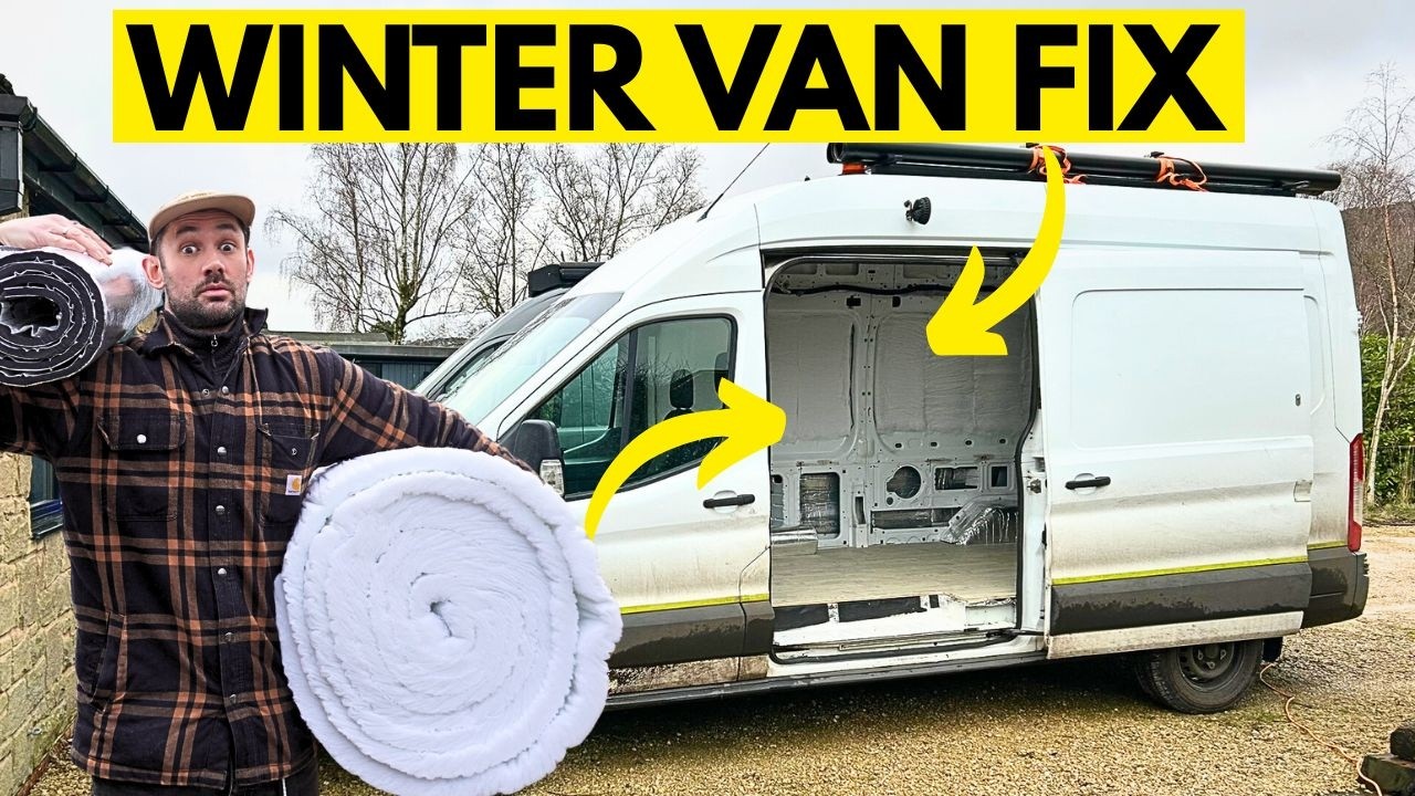 This ONE Upgrade Makes a Van Liveable in Winter (Full Insulation Build)