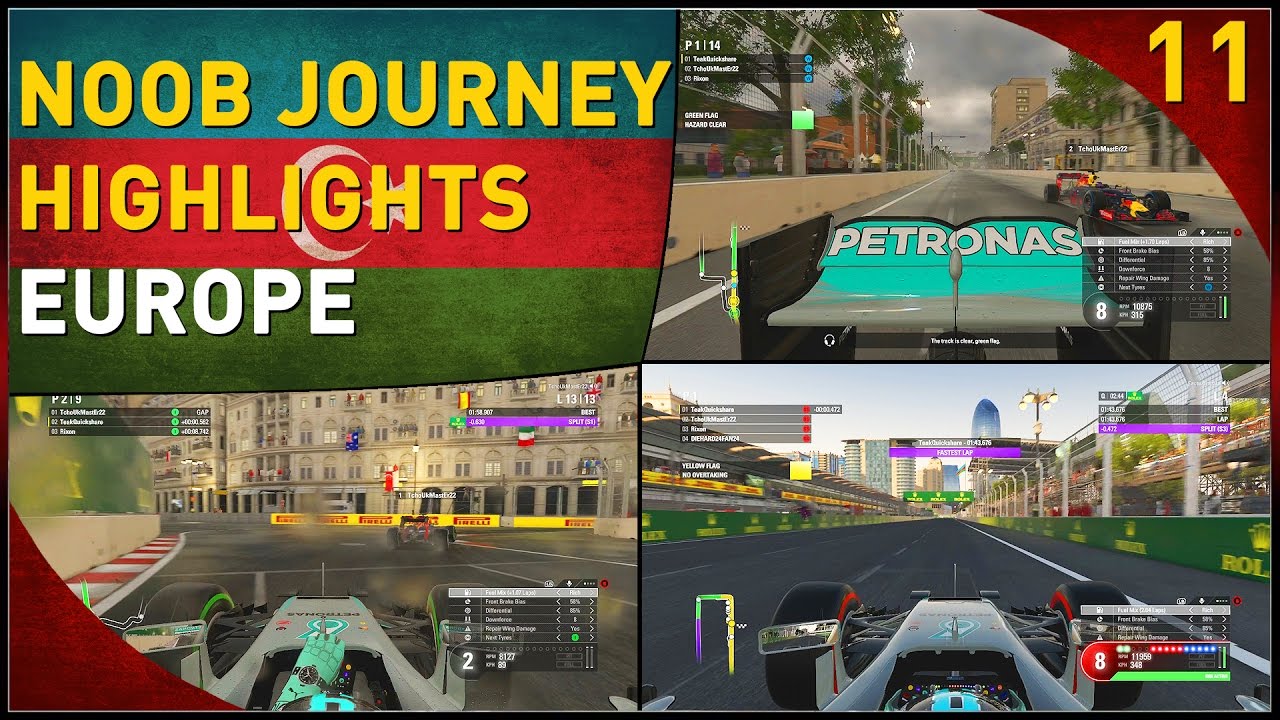 F1 2016 NOOB JOURNEY ROUND 11: GOING DOWN THE ESCAPE ROAD!!!