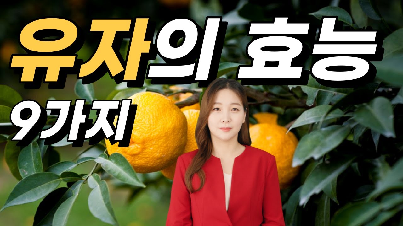 유자, 유자차의 놀라운 효능 9가지 - YouTube