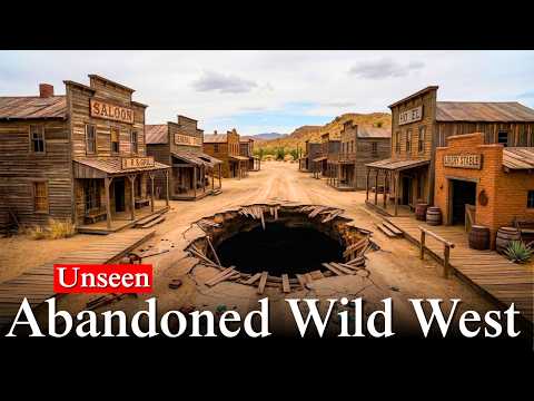 13 WILD WEST Ghost Towns You Didn't Know Still Exist!!