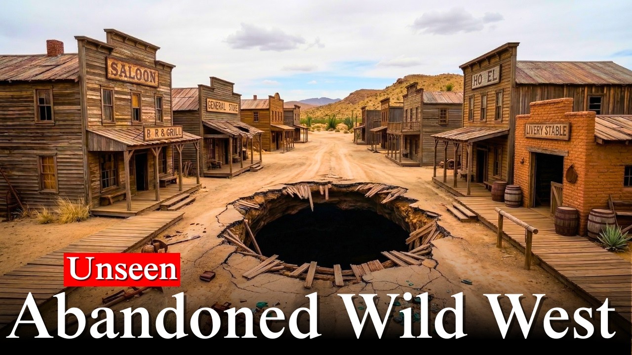 13 WILD WEST Ghost Towns You Didn’t Know Still Exist!! - YouTube