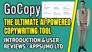 GoCopy Introduction & User Reviews 🌮 AppSumo LTD | AI Creates Awesome Content For Your Business