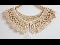 #164 Crochet collar[Eng]