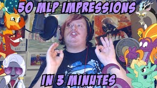 50 MLP Impressions in 3 minutes (3 Minute challenge)