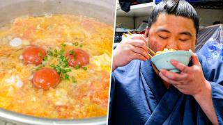 Fluffy Oyakodon U0026 Kimchi Hot Pot At Night In Osaka